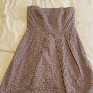 J. Crew 6 Mauve Strapless Dress